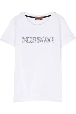 Missoni T-Shirt mit Logo-Verzierung