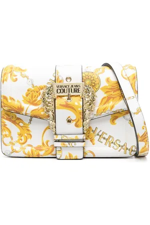 VERSACE Clutch mit barockem Print