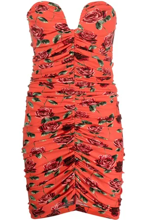 MAGDA BUTRYM Kleid mit Rosen-Print