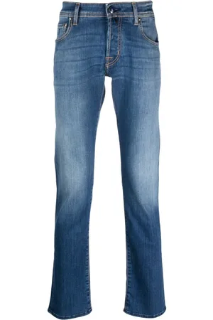 Jacob Cohen Halbhohe Slim-Fit-Jeans