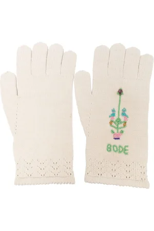 BODE Gestrickte Handschuhe mit Logo