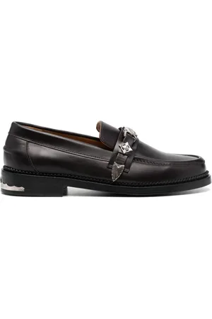TOGA VIRILIS Loafer mit Logo-Gravur