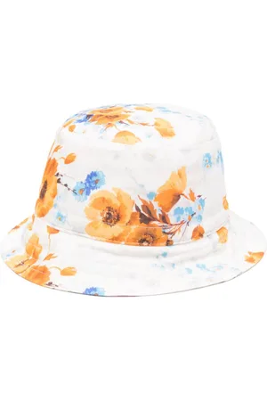 ZIMMERMANN Wendbarer Fischerhut mit Blumen-Print
