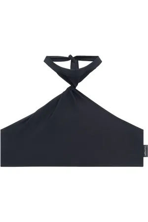 Courrèges Drapiertes Bikinioberteil