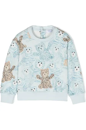 Roberto Cavalli Sweatshirt mit Bären-Print