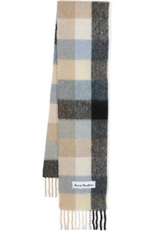 Acne Studios Karierter Schal