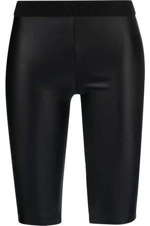 VERSACE Radlerhose mit Logo-Bund