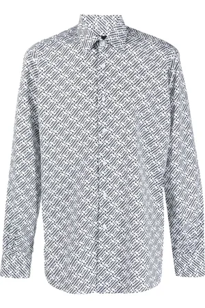 Karl Lagerfeld Hemd mit Logo-Print