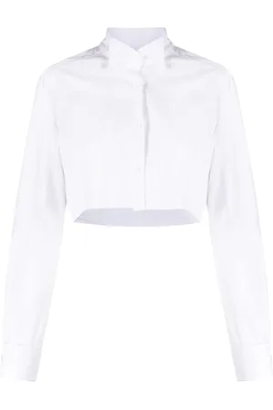 ALMAZ Cropped-Hemd mit klassischem Kragen