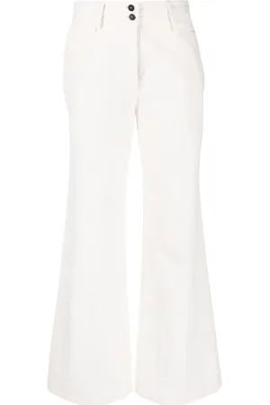 FORTE FORTE Halbhohe Wide-Leg-Hose
