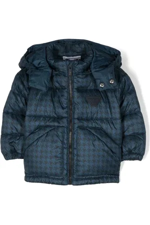 Emporio Armani Gefütterte Jacke aus recyceltem Material