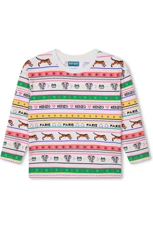 Kenzo Langarmshirt mit grafischem Print