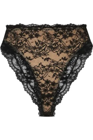 Dolce & Gabbana Slip mit floraler Spitze