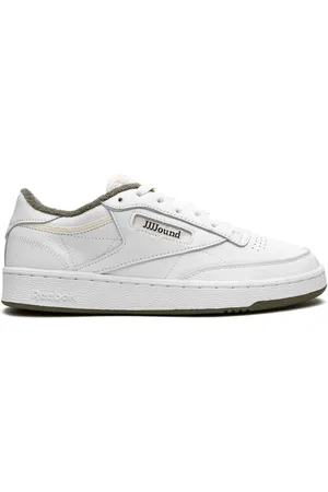 Reebok X JJJJound Club C 85 Olive Sneakers