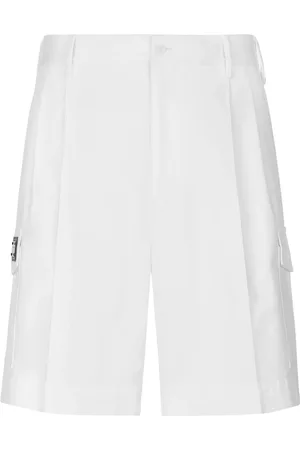 Dolce & Gabbana Cargo-Shorts mit Logo-Schild