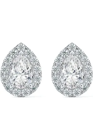 De Beers 18kt Aura Weißgoldohrstecker mit Diamanten