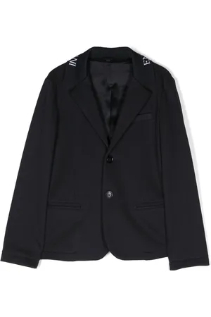Emporio Armani Einreihiges Sakko mit Logo