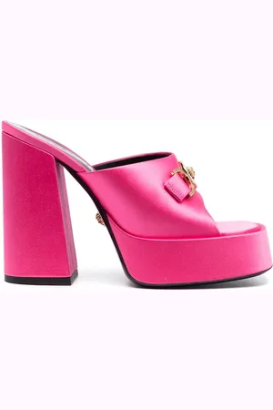VERSACE Aevitas Mules mit Plateau 120mm
