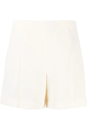 Vince High-Waist-Shorts mit Bügelfalten