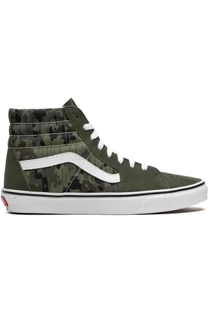 Vans SK8-Hi Rain Camo Green Sneakers
