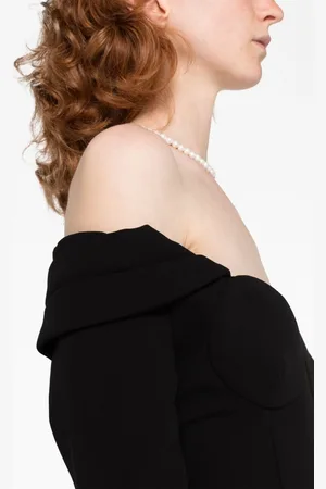 MAGDA BUTRYM Schulterfreies Kleid