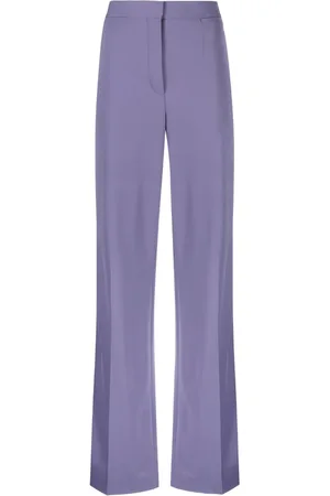 Stella McCartney High-Waist-Hose mit weitem Bein