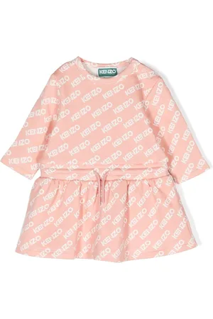 Kenzo Ausgestelltes Kleid mit Logo-Print