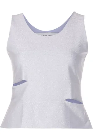 Gloria Coelho Oberteil mit Cut-Outs