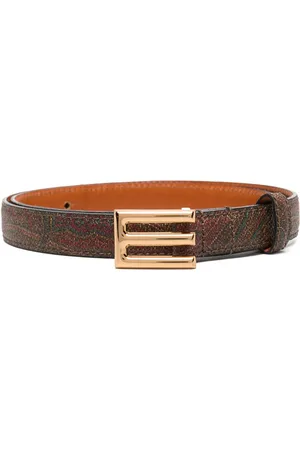 Etro Gürtel mit Logo-Schnalle