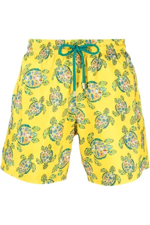 Vilebrequin Mahina Badeshorts mit Schildkröten-Print