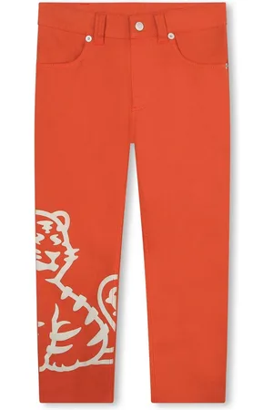 Kenzo Straight-Leg-Hose mit Print