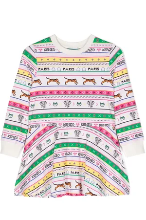 Kenzo Kleid mit grafischem Print