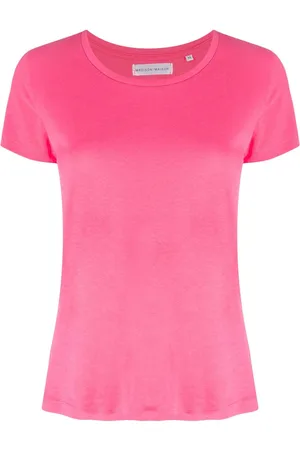 Madison.Maison T-Shirt mit angeschnittenen Ärmeln