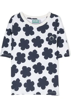 Kenzo T-Shirt mit Blumen-Print