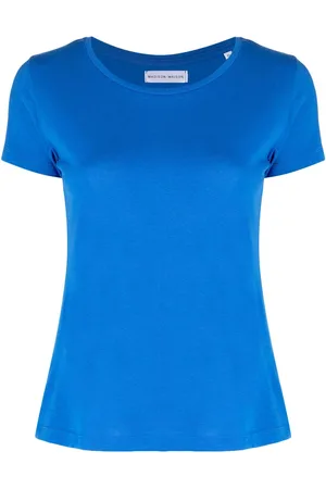Madison.Maison T-Shirt mit angeschnittenen Ärmeln