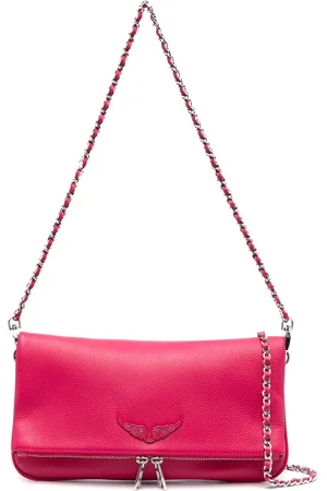Zadig & Voltaire Schultertasche mit Logo-Schild