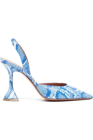 Amina Muaddi Holli Slingback-Pumps 100mm