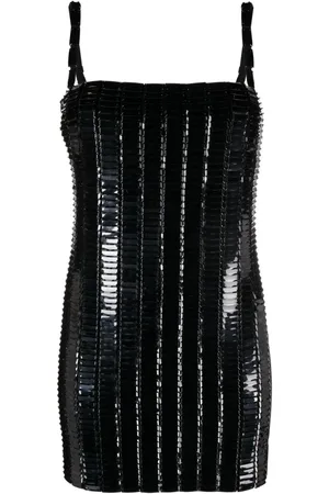 The Attico Verziertes Minikleid
