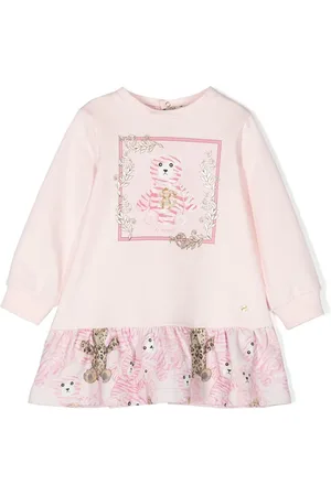 Roberto Cavalli Pulloverkleid mit Teddy-Print