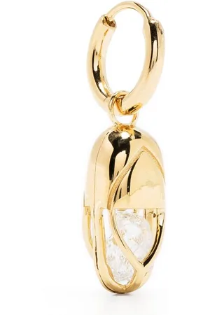 CAPSULE ELEVEN Creolen mit Quarz