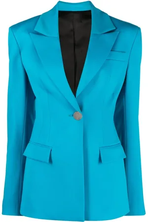 The Attico Blazer mit steigendem Revers