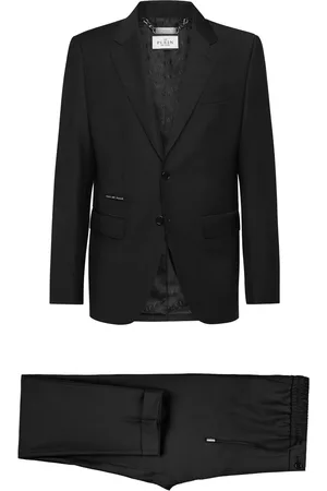 Philipp Plein Anzug mit Logo-Schild