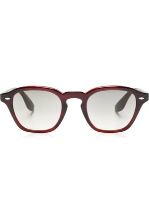 Oliver Peoples Eckige Brille mit Farbverlauf-Optik
