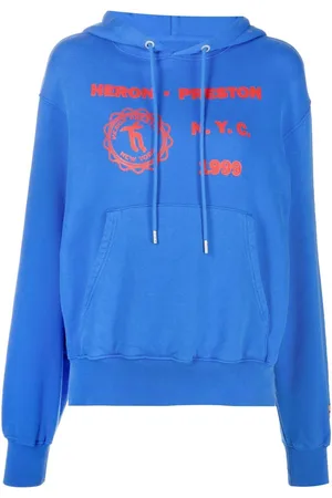 Heron Preston Hoodie mit Medieval Heron-Print