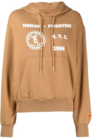 Heron Preston Hoodie mit Heron-Print