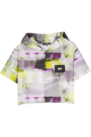 DKNY T-Shirt mit Kapuze
