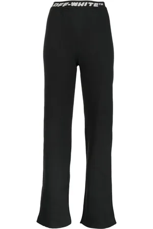 OFF-WHITE Gerade Hose mit Logo-Bund