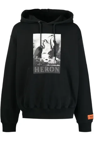 Heron Preston Hoodie mit Halftone Heron-Print