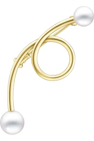 Tasaki 18kt Collection Line Balance Gelbgoldring mit Perle