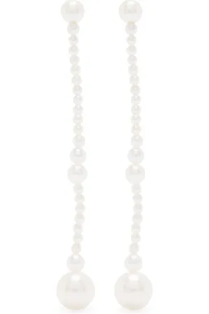 SOPHIE BILLE BRAHE 14kt Promenade de Perles Gelbgoldohrringe
